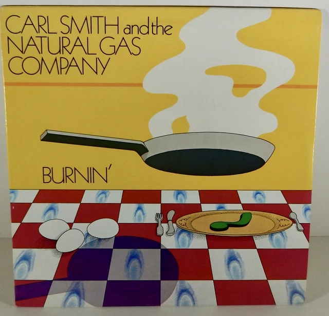 CARL SMITH NATURAL Gas Company Burnin' 2LP JazzFunk Reissue